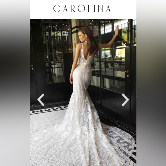 NWT Rish Bridal wedding dress (2-in-1 : A-line & fit and flare) - Picture 3 of 7